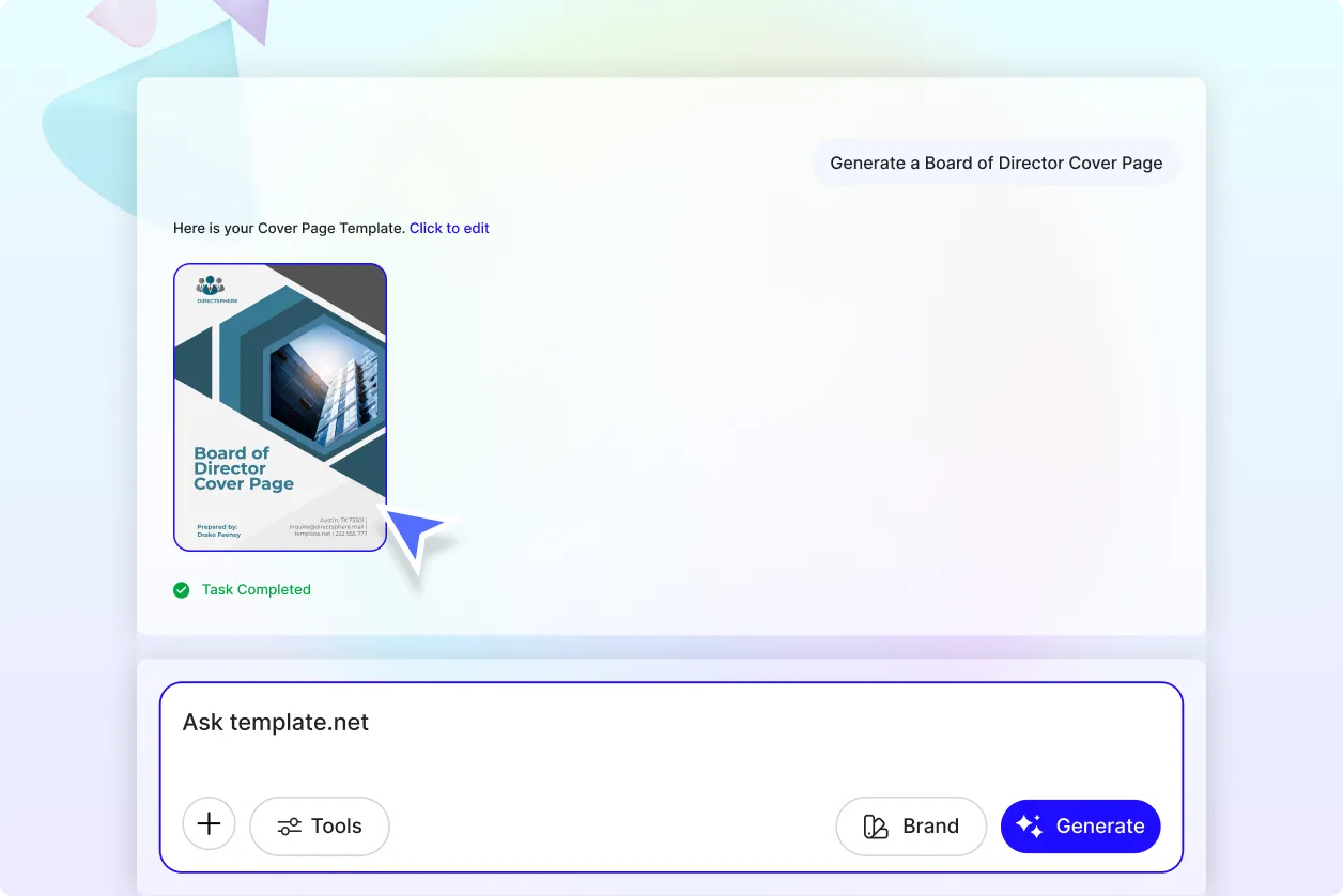 Free AI Cover Page Generator, Create Professional Cover Images Online [ No Signup ]